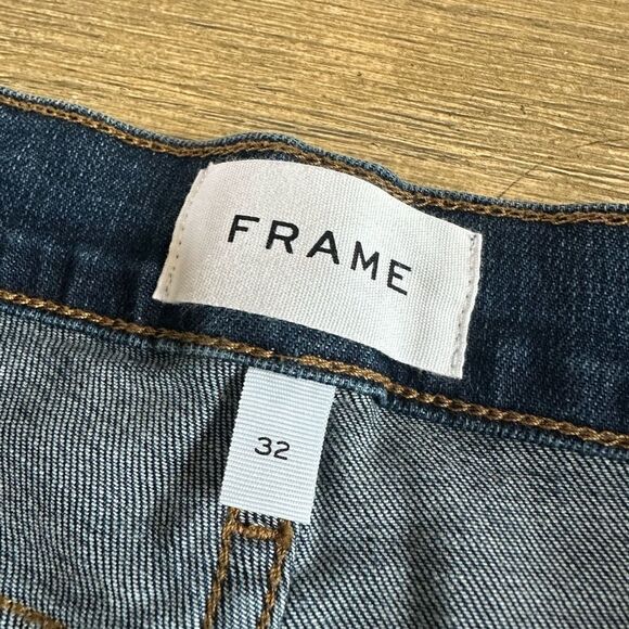 FRAME Denim Cutoff Jean Shorts size 32 - Picture 4 of 10